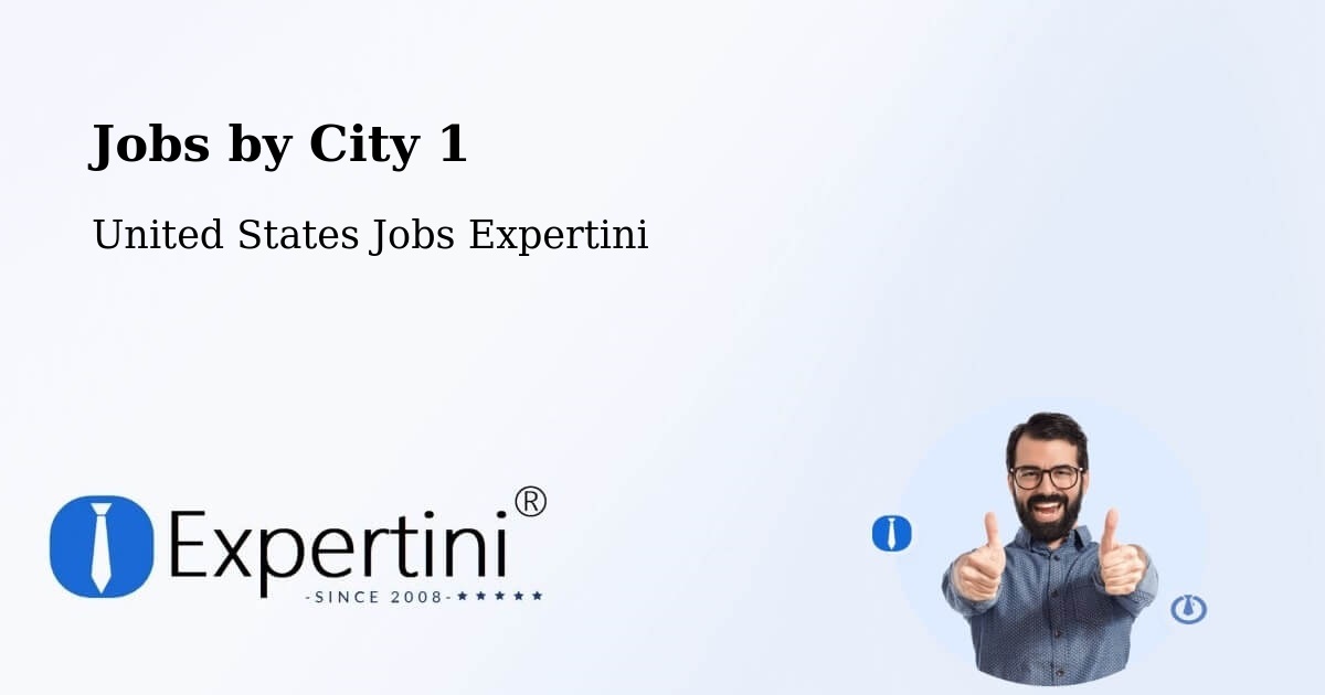 City Jobs in United States - Expertini